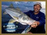 Patrick with a nice snook.